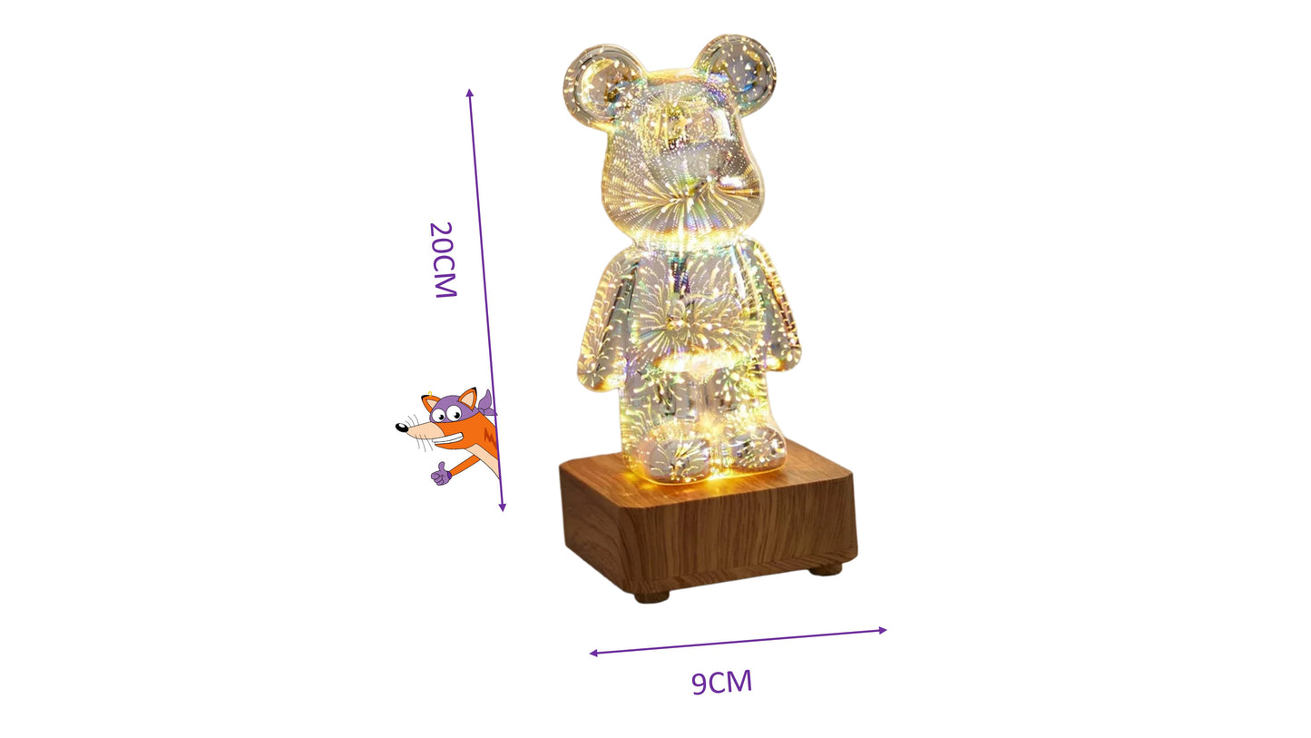 🐻 Ours Lumineux 3D