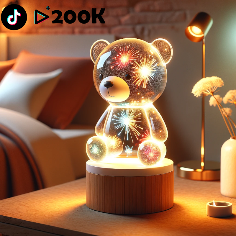 🐻 Ours Lumineux 3D